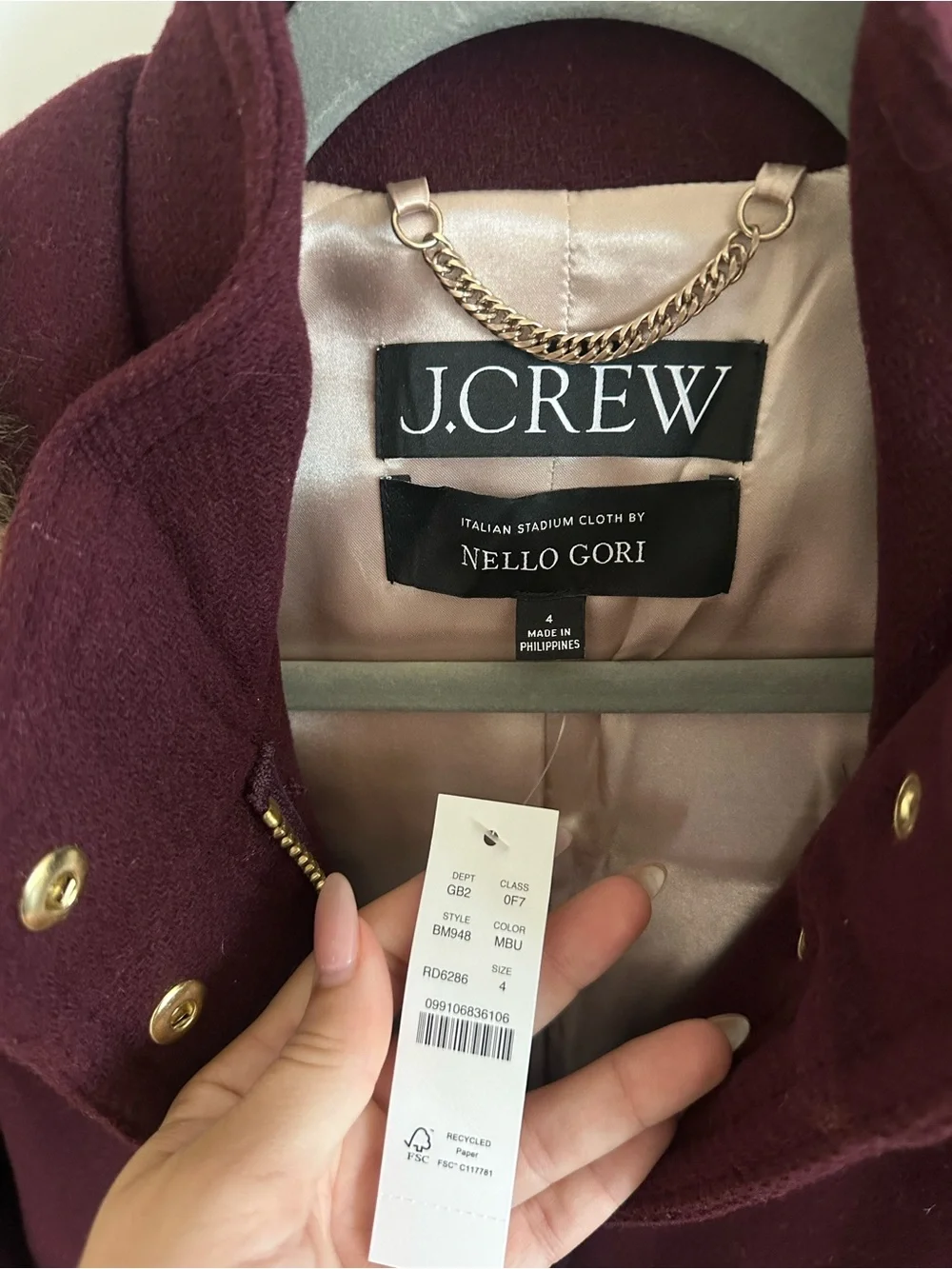 J. Crew classic crew